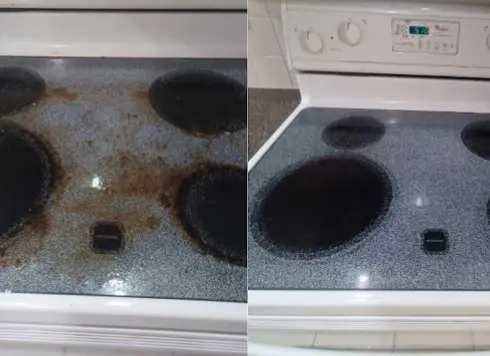limpiar cocina de induccion