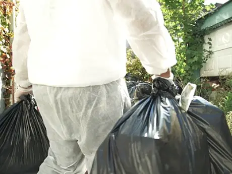 sacar la basura