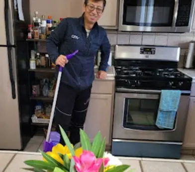 Empleado de limpieza de kokoro en las vegas