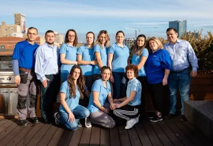 Equipo de trabajo Chicago clean home.